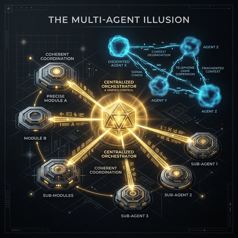 The Multi-Agent Illusion